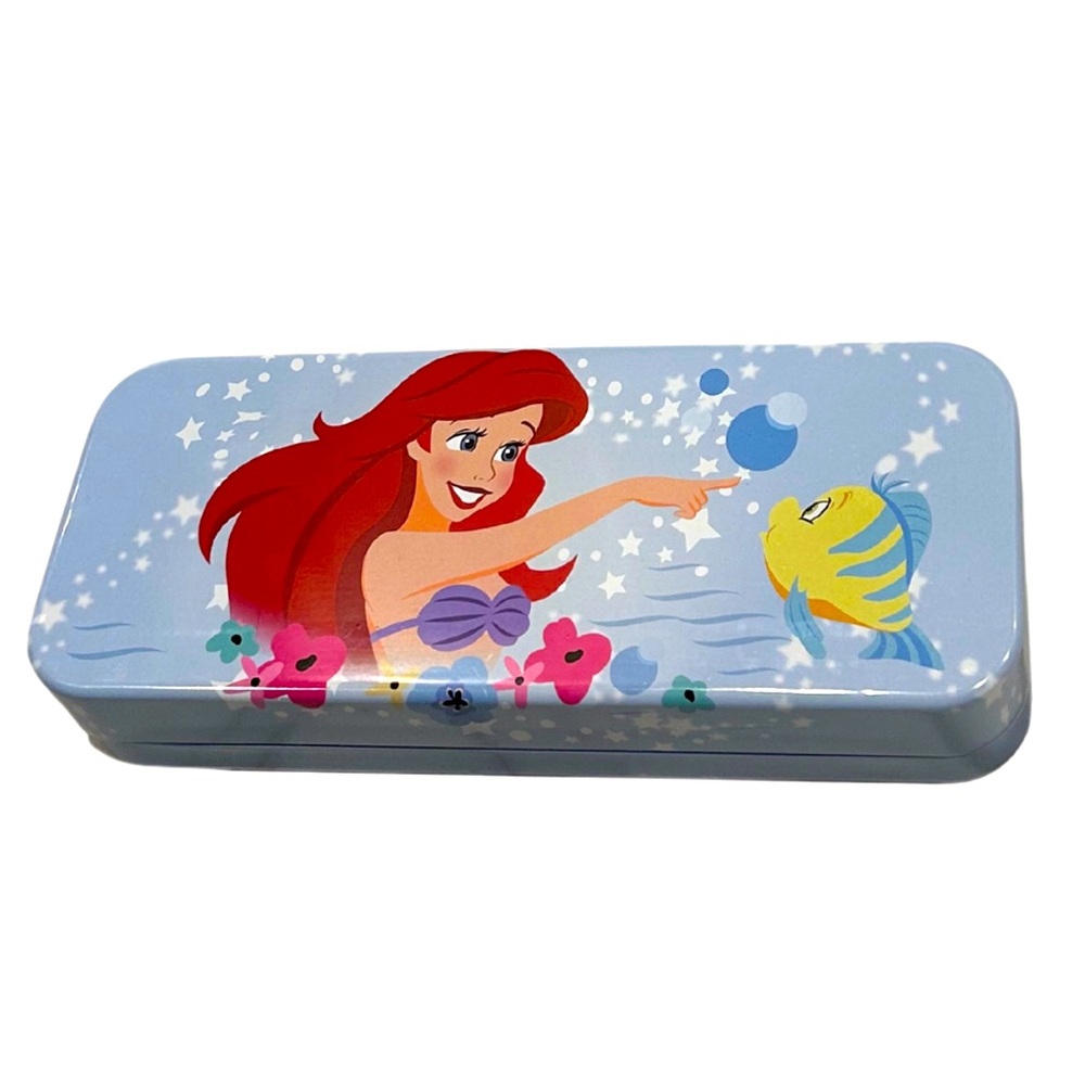 Disney Princess | Tin Box Pencil Case | The Little Mermaid Ariel